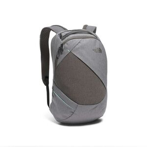 North Face Women’s Electra Backpack Grey Heather Ice Green LIKE NEW